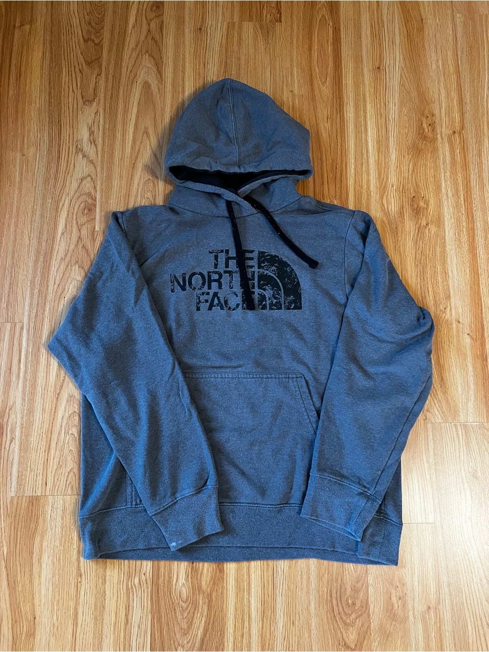 The North Face Men's Gray Pullover Hoodie